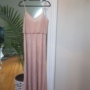 Barely worn dusty rose gown